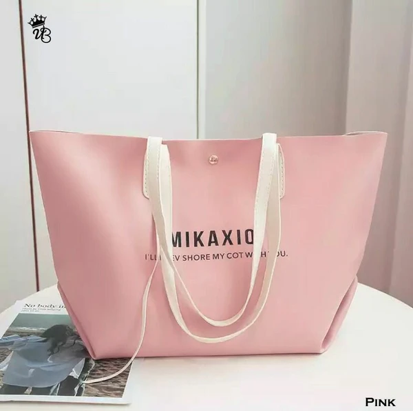 Imported Tote Bag - White