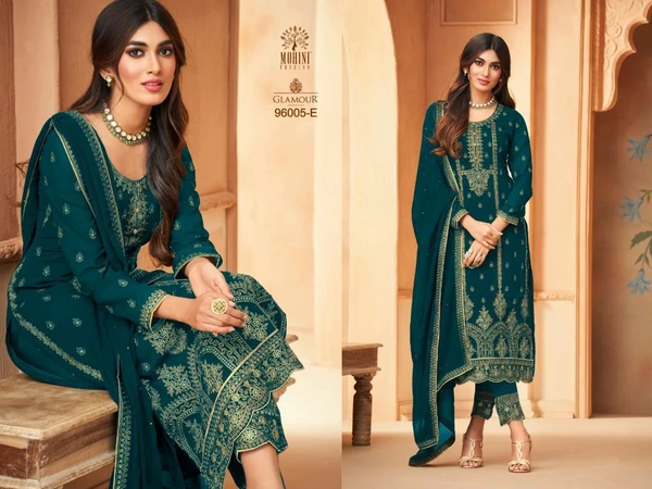 Designer Mohini glamour Palazzo suit - 96005-B