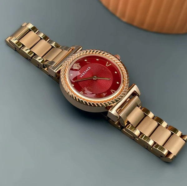 Rose Gold Ladies Versac Watch