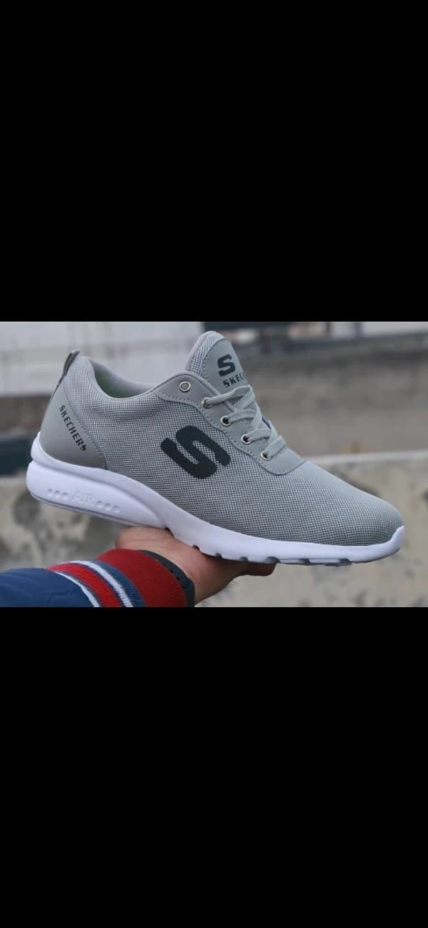 SKECHERS CASUAL SHOES - Gray
