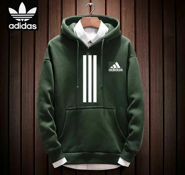 Addidas Woolen Hoodie - M-38