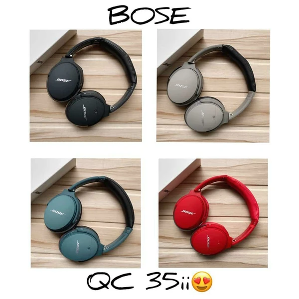 Boss QC -35 Wireless Overhead Headphone - Red