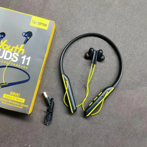 Youth Buds 11 Bluetooth Neckband - Black