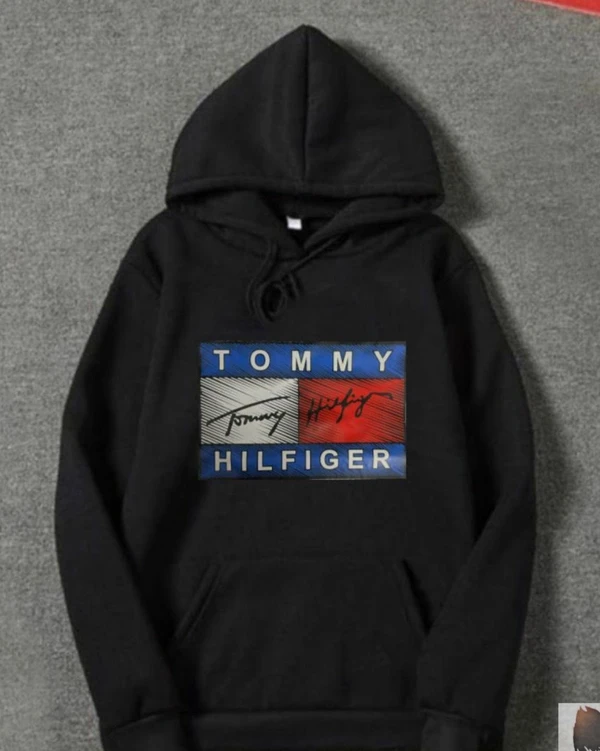 Tommy Hoodie - Black, M