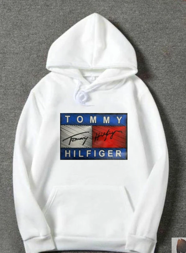 Tommy Hoodie - White, M