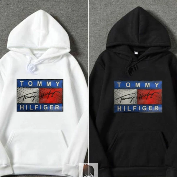 Tommy Hoodie - White, M