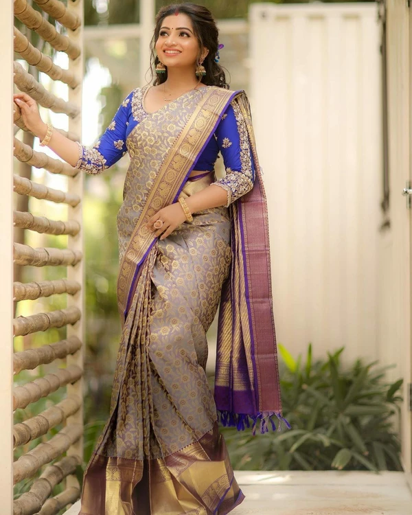 Banarasi Silk With Heavy Embroidery Blouse