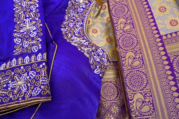 Banarasi Silk With Heavy Embroidery Blouse