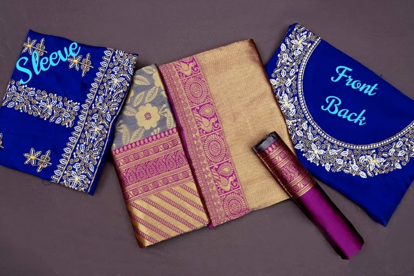 Banarasi Silk With Heavy Embroidery Blouse