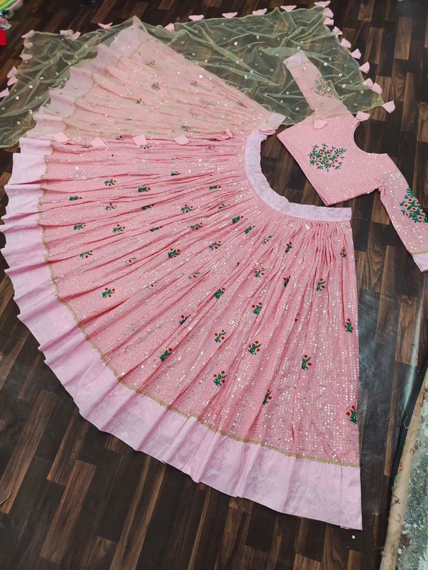 Lehenga Choli - Green