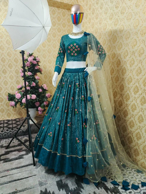 Lehenga Choli - Green