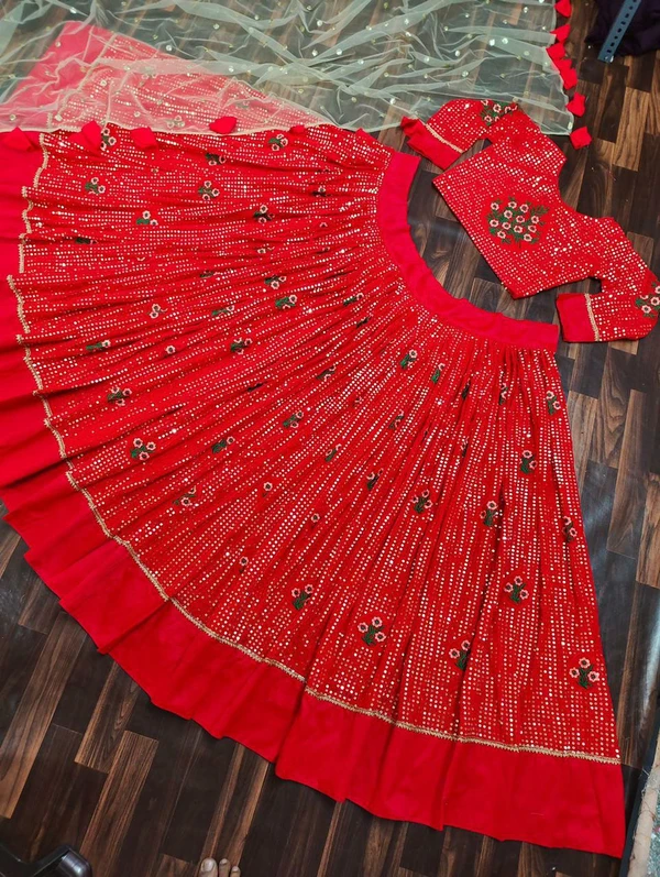 Lehenga Choli - Green