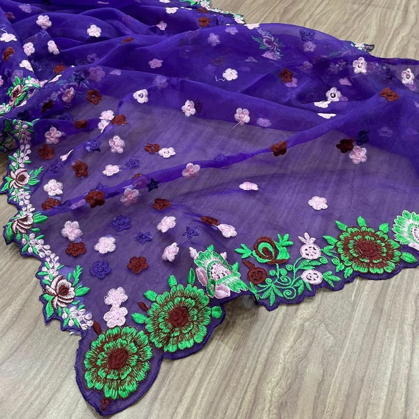 Pure Organza Silk Saree