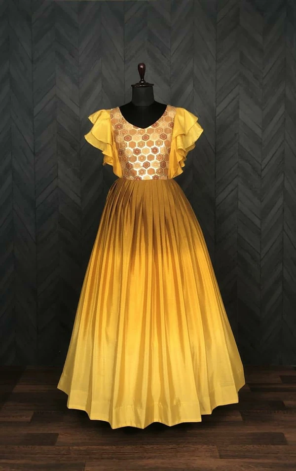 Chinon Gown - Yellow