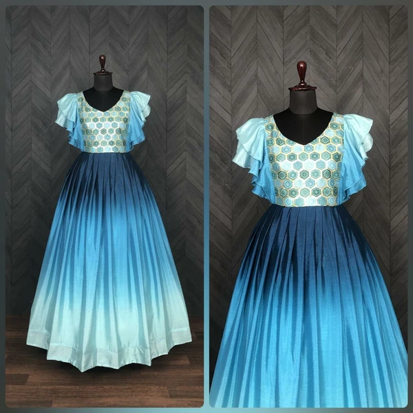 Chinon Gown - Blue