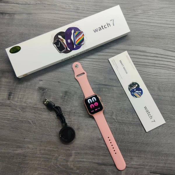 Smart Watch Series 7 T200+ - Pink