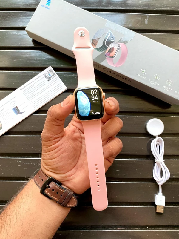 IW7 Series 7 Smart Watch - Pink