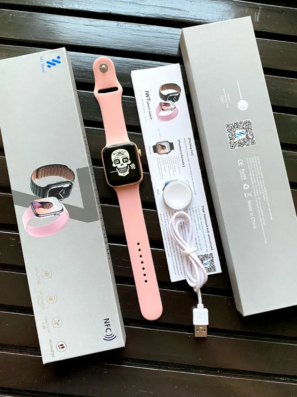 IW7 Series 7 Smart Watch - Pink