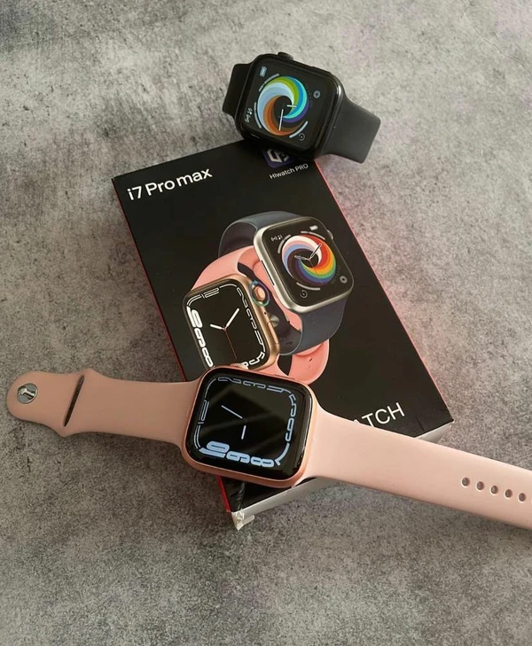 i7 Pro Max Smart Watch - Pink