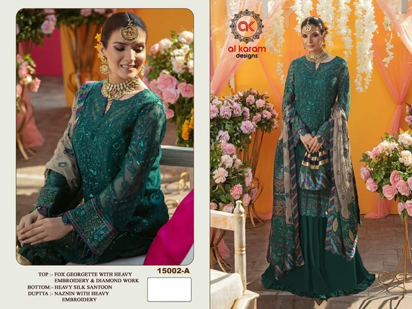 Designer Pakistani Alkaram Suit - D