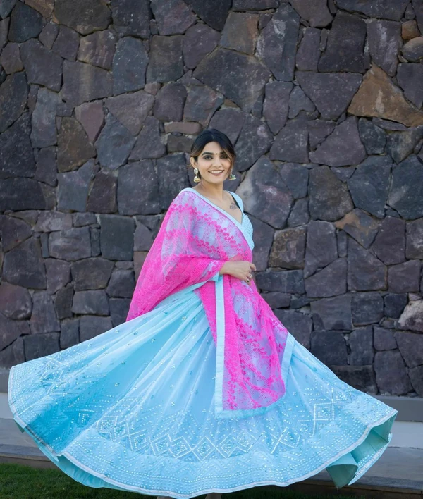 Lehengha Choli with Dupatta