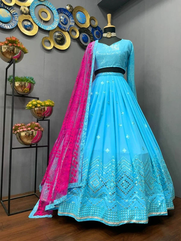 Lehengha Choli with Dupatta