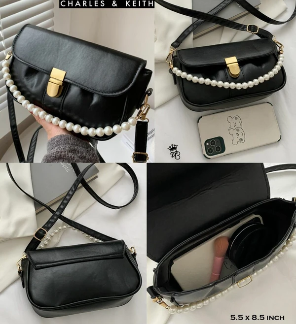 Imported Sling Bag - Black