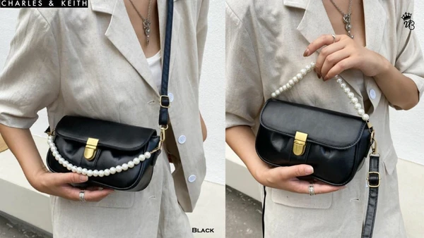 Imported Sling Bag - Black