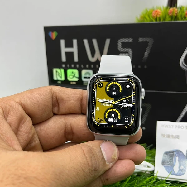 HW57 Pro 45mm Series 7 Smart Watch - Black