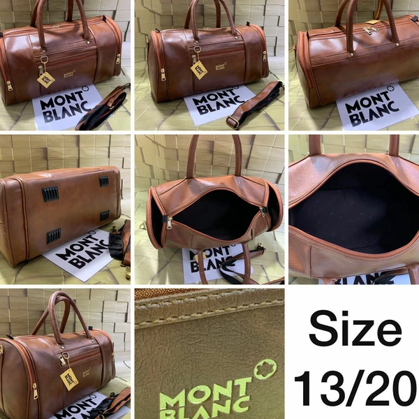 Mont Blanc Travel Bag - Tan