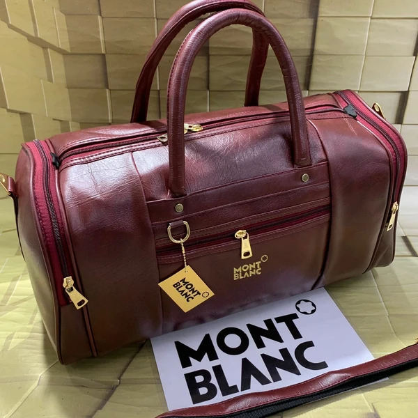 Mont Blanc Travel Bag - Brown