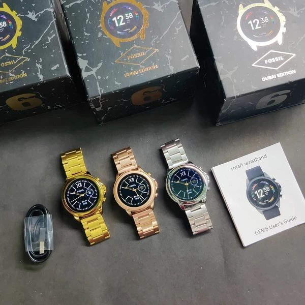 Fossil Gen 6 Dubai Edition Smart Watch - Gold