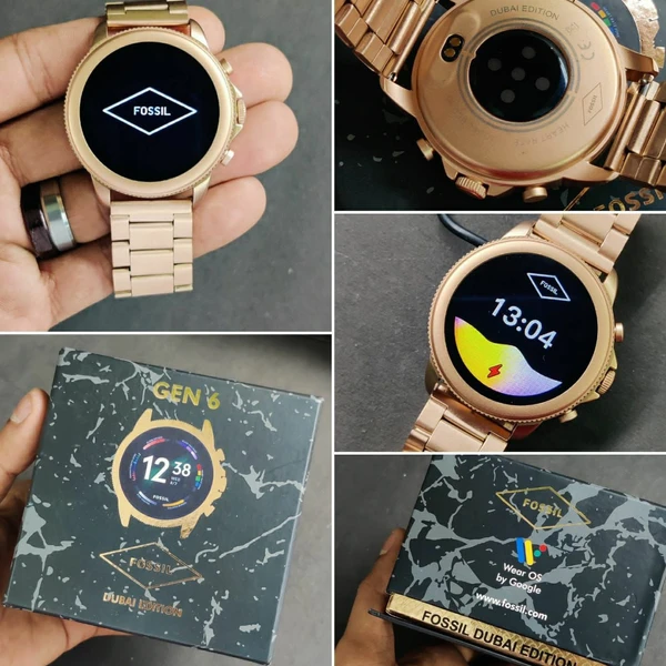 Fossil Gen 6 Dubai Edition Smart Watch - Gold