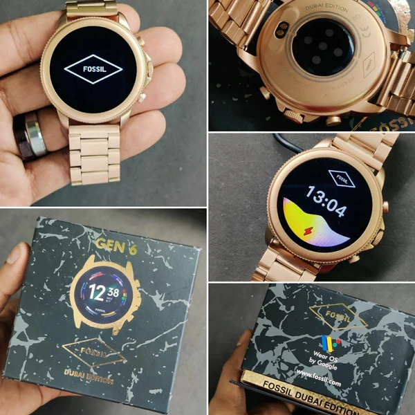 Fossil Gen 6 Dubai Edition Smart Watch - Silver