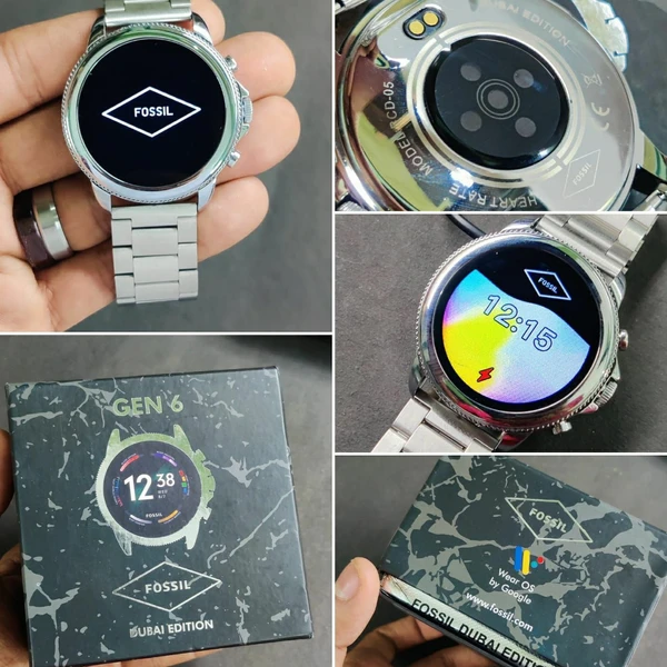 Fossil Gen 6 Dubai Edition Smart Watch - Silver