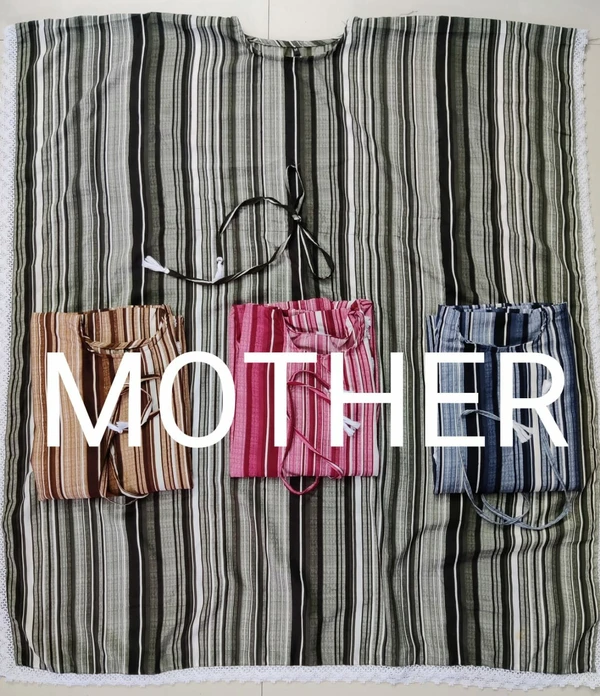 Mother Daughter Combo - Black, XXL - 44