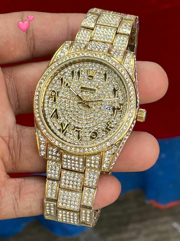 AD Diamond Rolex Watch