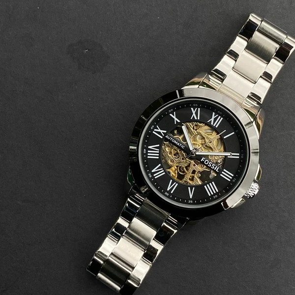 Fossil Clone Automatic Skeleton Watch