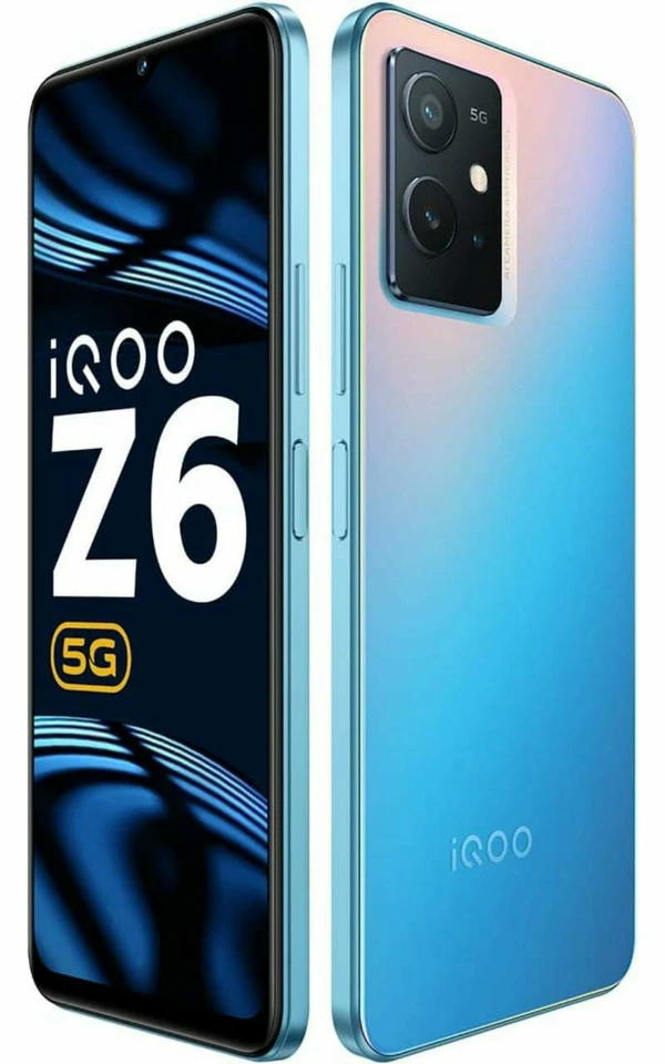 Vivo iQOO Z6 5G (8GB RAM, 128GB Storage) - Chromatic Blue