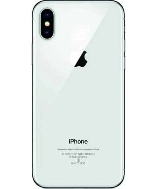 Apple iPhone X (Silver, 64 GB)(Refurbished) - Silver