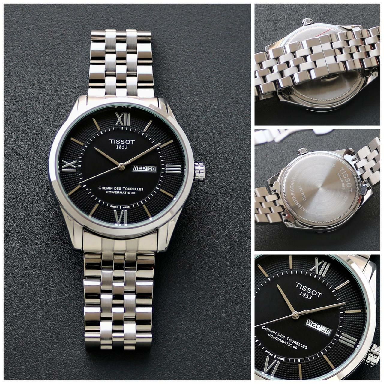 Technology Tissot Day Date Stainless Steel classy Watch