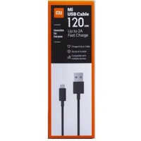 MI  Mi Micro USB Cable (120cm, USB Type A, Black) - black, 120cm