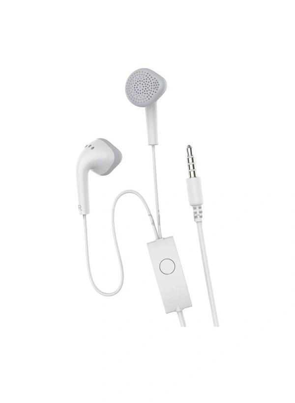 Samsung Earphones with Ultra Bass & Dolby Sound 0.33mm Jack for All Samsung/Anroid/ iOS Devices - (White)