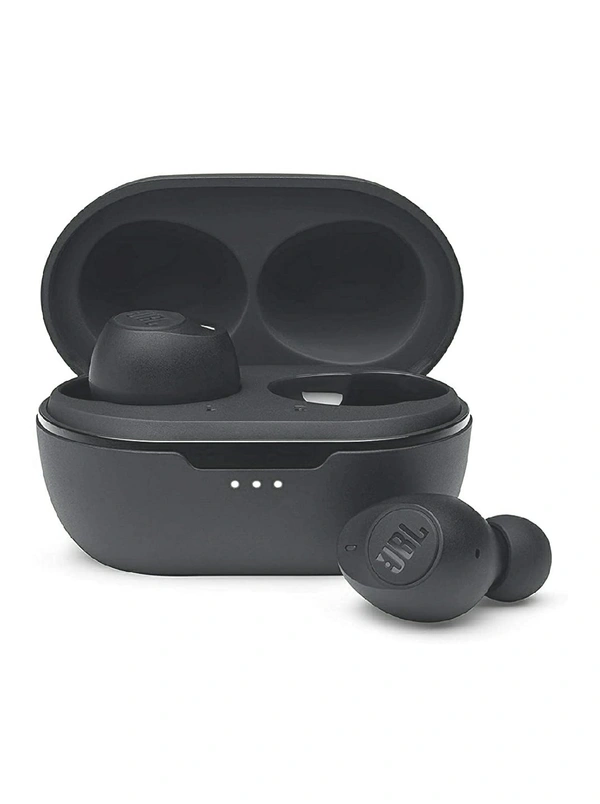 JBL C115 TWS by Harman, True Wireless Earbuds with Mic, Jumbo 21 Hours Playtime with Quick Charge, True Bass, Dual Connect, Bluetooth 5.0, Type C & Voice Assistant Support for Mobile Phones (Black)
