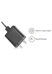 Xiaomi Fast Charger for Mi Xiaomi Redmi 6A/ 7A/Note 5 Pro/6 Pro , Redmi 7,Redmi 6 Like Travel Adapter with Fast Charging Data Cable 5 V For Smart Phone Charger (2.4 Amp Black)