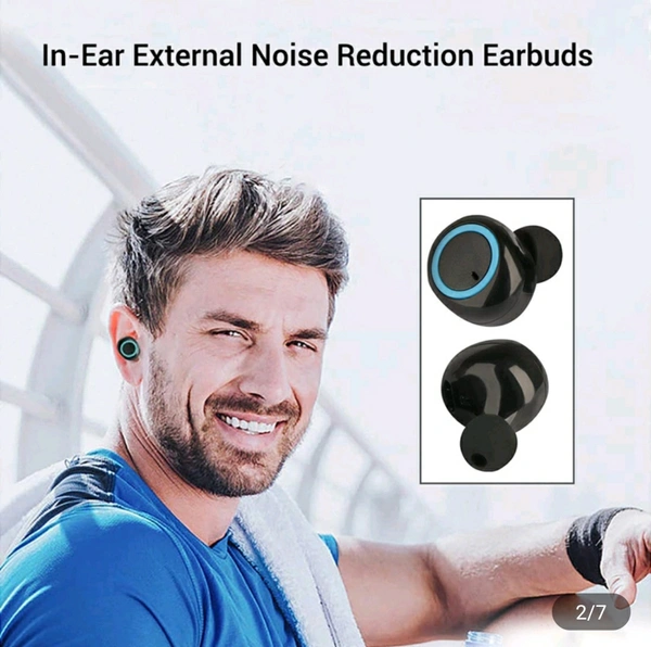  TWS L21 Wireless Earphones Bluetooth 5.0 Headphones Mini Stereo Earbuds Sport Headset Bass Sound Built-in Micphone Black