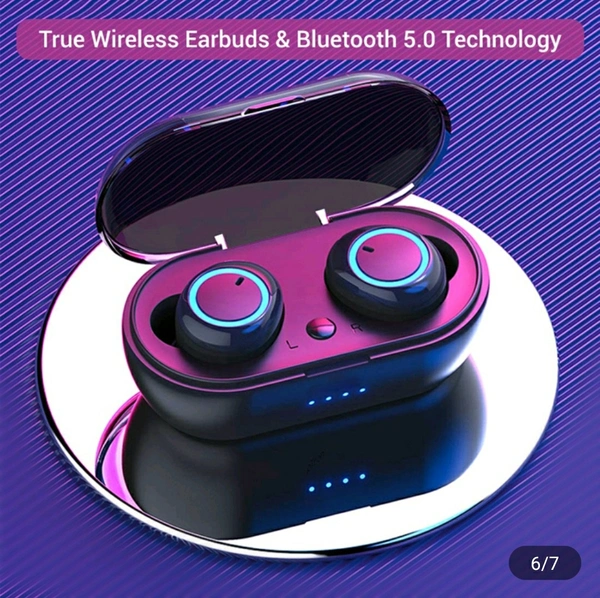  TWS L21 Wireless Earphones Bluetooth 5.0 Headphones Mini Stereo Earbuds Sport Headset Bass Sound Built-in Micphone Black