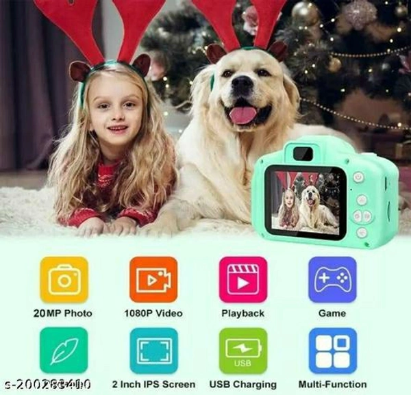 Digital Camera for Kids Real | for Taking Photo, Recording and Playback | Child Video Recorder Camera Full HD 1080P Handy Portable Camera 2.0 