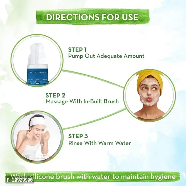 Mamaearth Aqua Glow Face Wash With Himalayan Thermal Water and Hyaluronic Acid for Intense Hydration 100ml