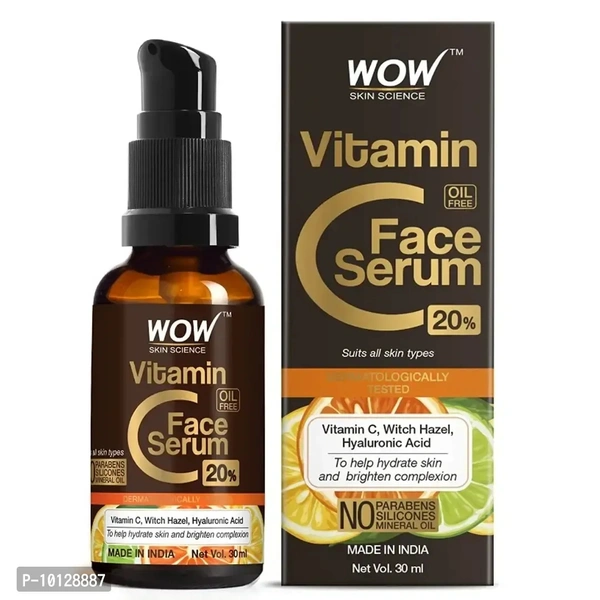 Wow  Skin Science Vitamin C Serum for Skin whitenening - Brightening and Hyperpigmentation. Genuine 20% - 30ml